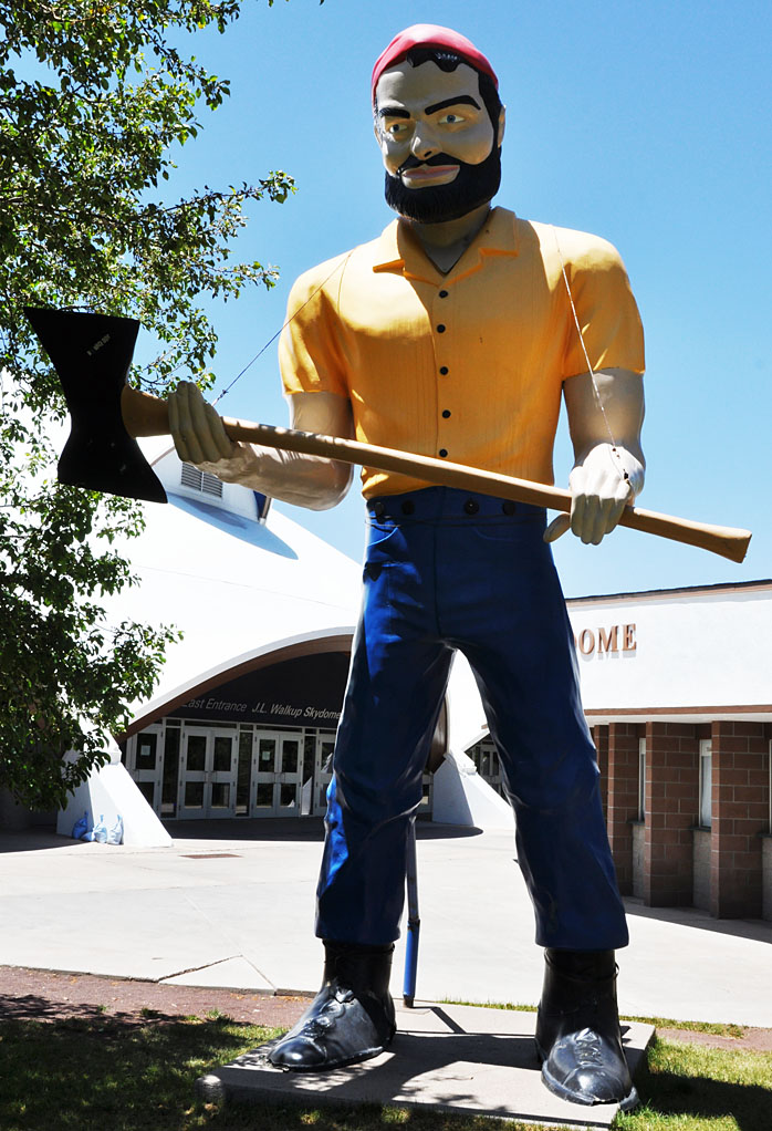 International Fiberglass Paul Bunyan Statues