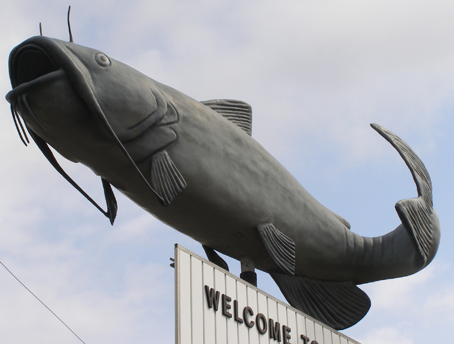 Catfish Statues