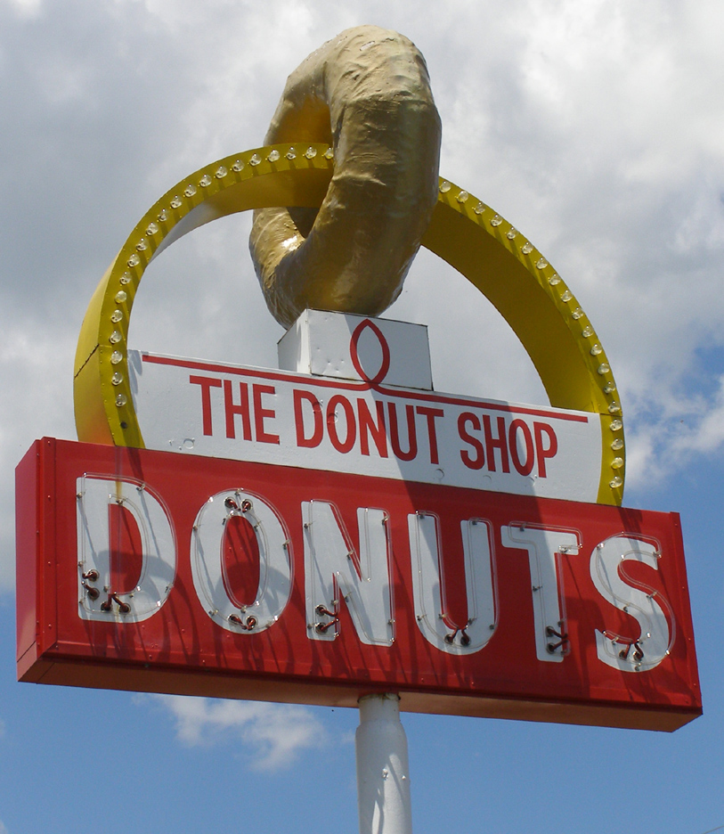 Donut Signs | RoadsideArchitecture.com