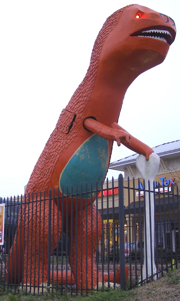 Florida Dinosaur Statues