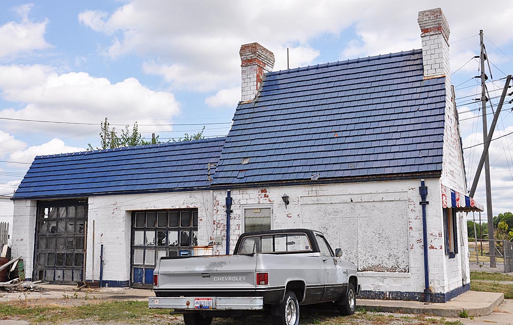 Ohio Pure Oil Gas Stations Roadsidearchitecture Com