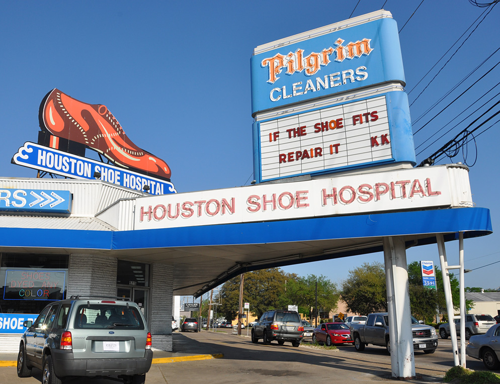 Houston shoe repair sale