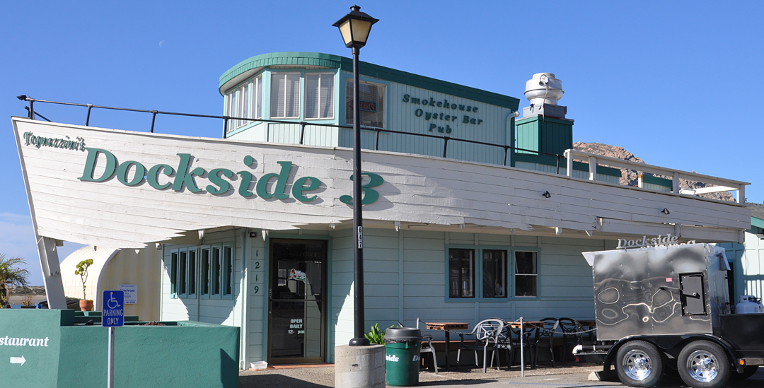 Tognazzini's Dockside Restaurant gone Morro Bay, CA.