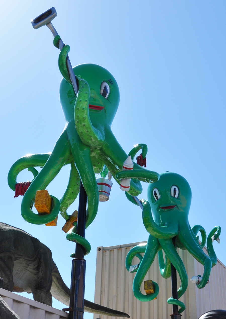 Octopus Statues
